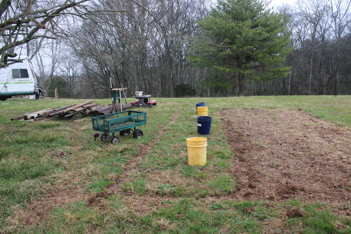 docsanderson's tweet photo. #Scientists #Carpenter #RestorationProject #Wolves #SPouses #Mates @HeartsofHeroes_ @danpeckwx
@Ginger_Zee @Nature Lizzie Mags G i got another round dug for #MicroHouse &amp; hauled the soil to new #Garden here light sprinkle rain time for 2nd Coffee. Mwah slow&amp;low&amp;wet Beautifuls Lee https://t.co/1DDE44laDT