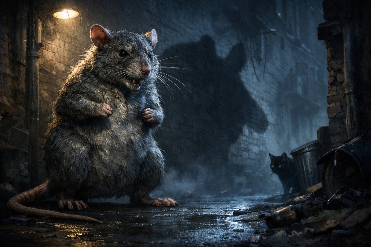 Q:  What does a fifteen-pound mouse say to a cat?
A:  "Here Kitty, kitty, kitty!"
[Sometimes I dangle and wave a cat toy in front of my cat.  Wow, he can smack it sooo fast that it's TERRIFYING.].  If you turn me on to two mortgage brokers, I will give you a commercial real