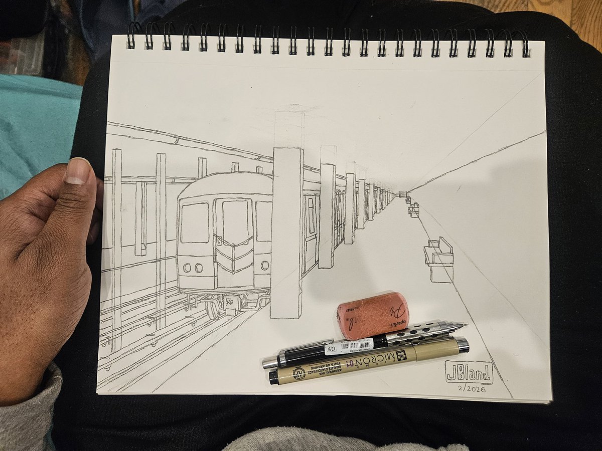 railenthusiart's tweet photo. New piece in the works.
#smallartists
#trainart https://t.co/XYULZZbw2i