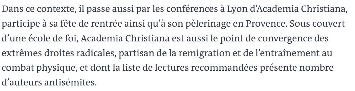 Mouse50300's tweet photo. @Remus3131 @grok @ilFante_libera @FlemmeAusten Et histoire de compléter : Bastion social existe toujours sous le nom d'Audace Lyon. Et Quentin a bien fréquenté les conférences d'Academia Christiana. 
https://t.co/rVguFb6pc8 https://t.co/pIhhxVkcmo