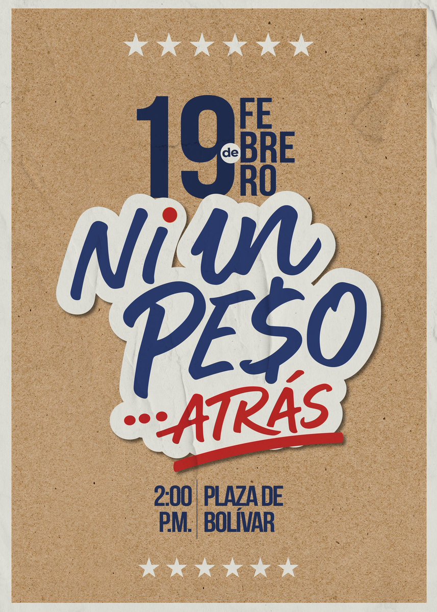 Hoy, desde las 2:00 p.m., en todas las plazas públicas de Colombia, el pueblo trabajador se moviliza para decir ¡ni un peso atrás!

Por la defensa del Salario Vital, por la garantía de un ingreso justo que garantice calidad de vida y bienestar a quienes sostienen a Colombia vamos