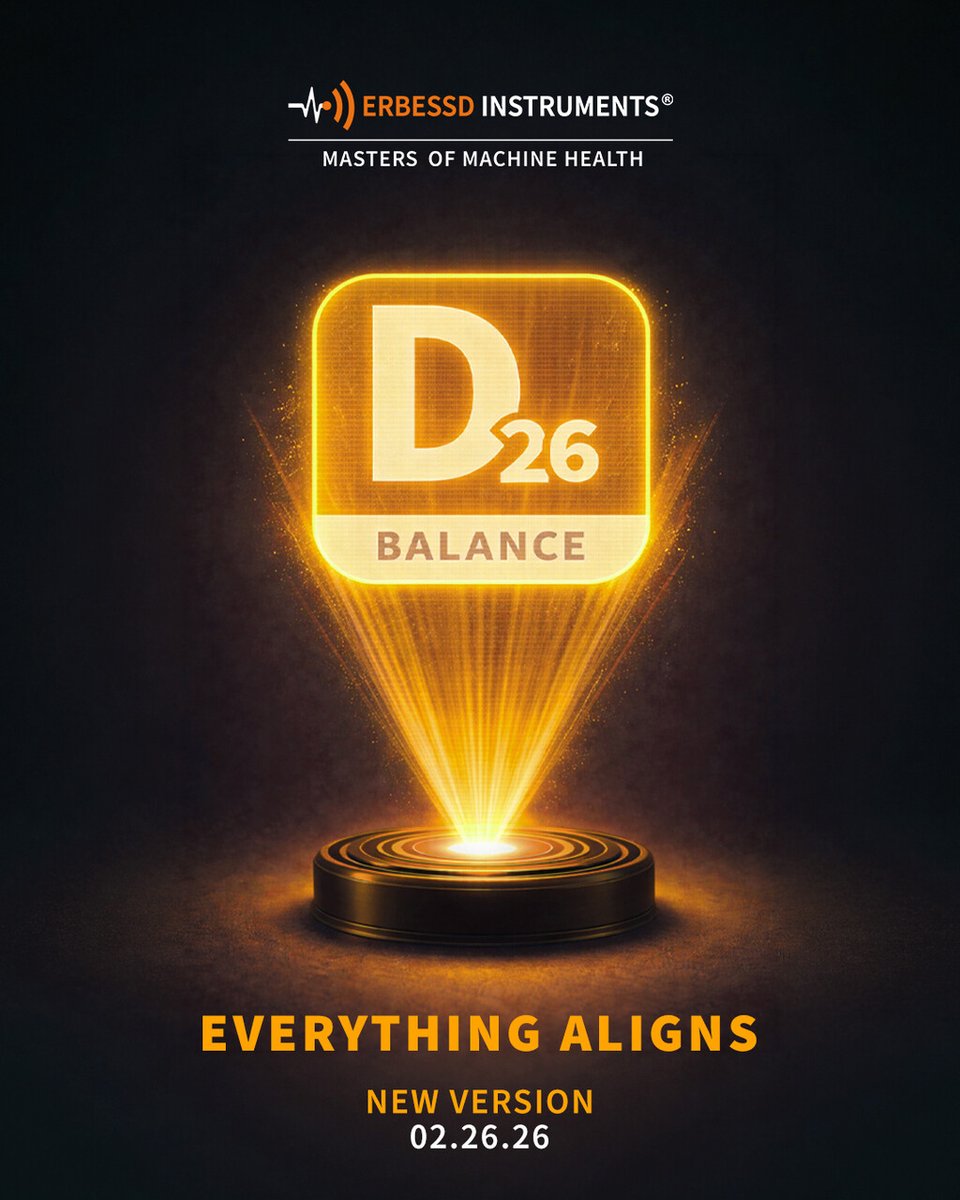 ErbessdRel's tweet photo. The software that’s about to redefine precision and possibilities in #industrialmmaintenance.  02.26.26  The day everything aligns.  #MastersofMachineHealth https://t.co/0tTqW2PoDg