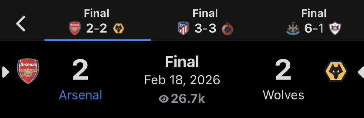 Real most viewed game from yesterday.

Fans or haters? 🫣
PL bigger than UCL? 🤨