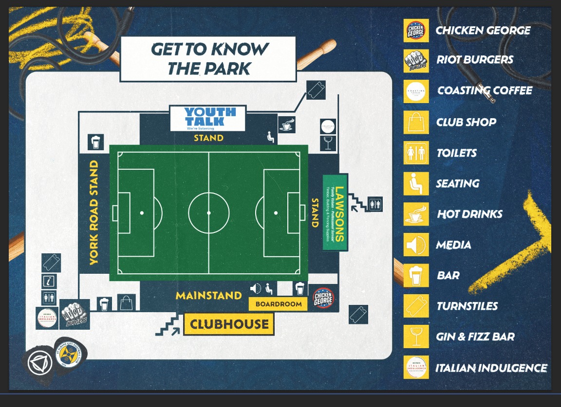 stalbanscityfc's tweet photo. 🏡 What's cooking at Clarence Park⁉️

Join us at St Albans City FC for an array of food, drink, and an unforgettable matchday experience. Whatever you're in the mood for, we've got you covered:

🐔 Chicken George
🍔 Riot Burger
🇮🇹 Italian Indulgence

☕ Nomad Coffee 
📡🍺 Satellites Bar
🌲🍺 Parkside Bar
♣️🍺 Clubhouse Bar

🎟️ Don't miss out! Grab your tickets for our clash against Billericay here: https://t.co/K12PwkpRcV

#SACFC 😇