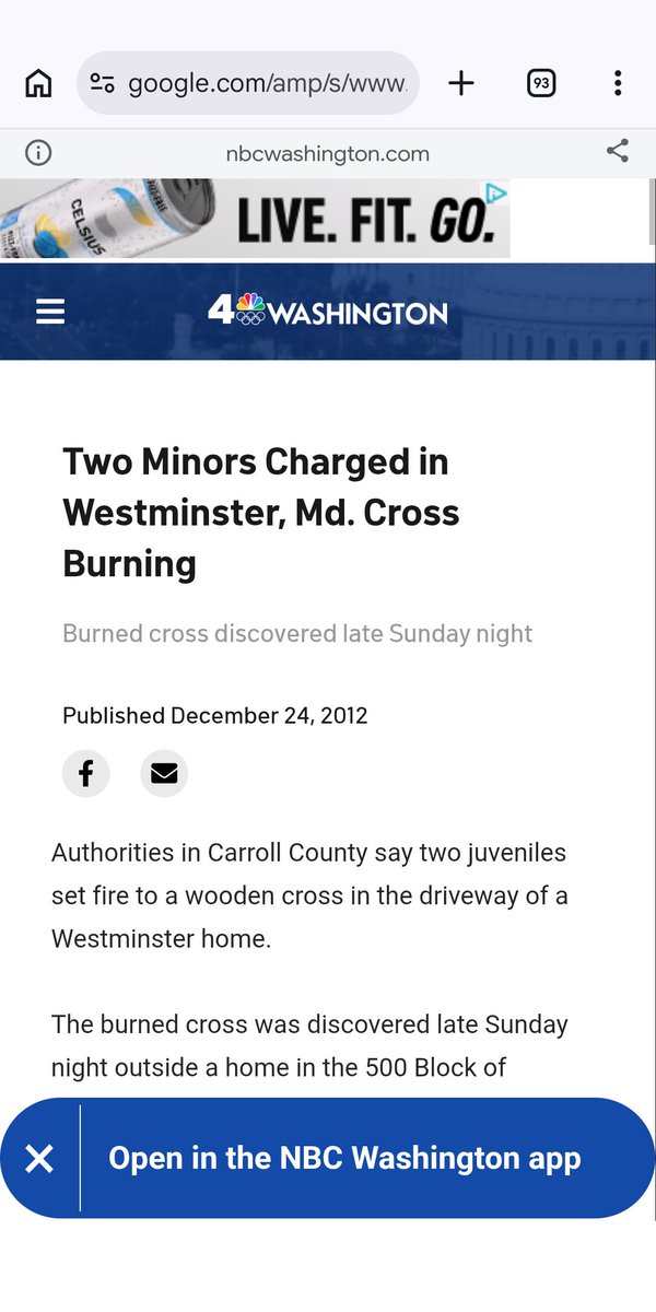 B_more_BaZ's tweet image. ...over multiple years #To0: 
 "2 Minors Charged in Westminster, Md.
Cross Burning
Burned cross discovered late Sunday night
Published December 24, 2012"
"There were several cross burnings, but no violence was reported. Several other parades were held here between 1925 and 1930."