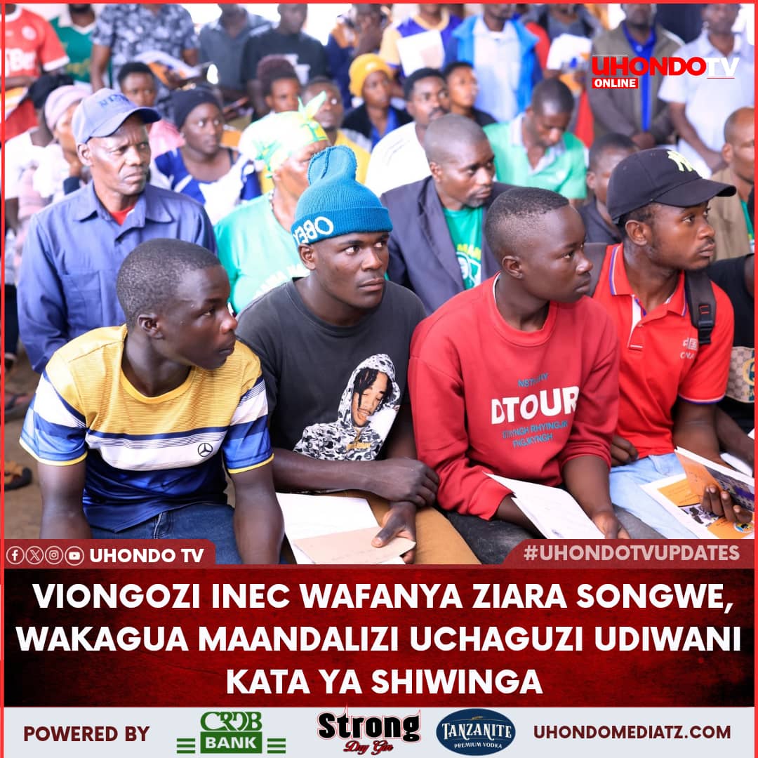 UhondoTV's tweet photo. Makamu Mwenyekiti wa Tume Huru ya Taifa ya Uchaguzi, Mhe. Jaji wa Rufani (Mst) Mbarouk Salim Mbarouk leo Februari 19, 2026 akiwa na Mjumbe wa Tume, Mhe. Dkt. Zakia Mohamed Abubakar wamemtembelea  ofisini kwake Mkuu wa Mkoa wa Songwe, Mhe. Jabiri Omari Makame. https://t.co/RAn1vTFSS8