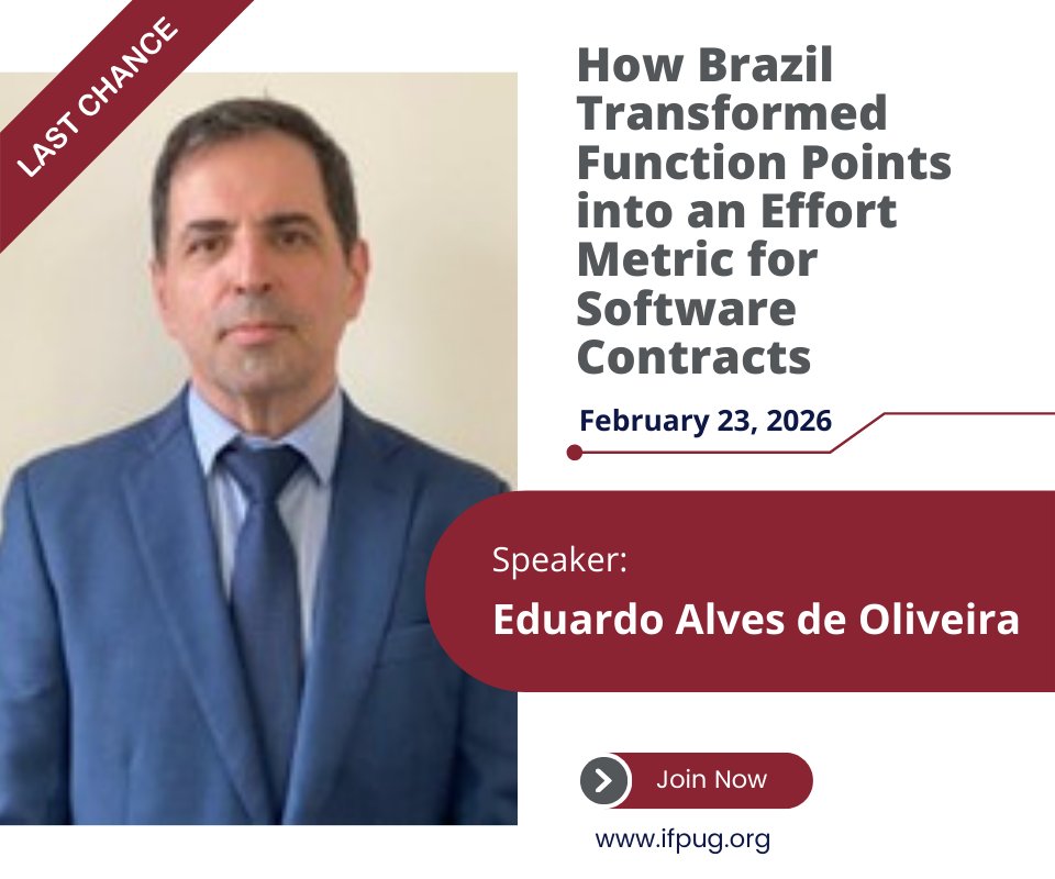 IFPUG, International Function Points Users Group tweet media