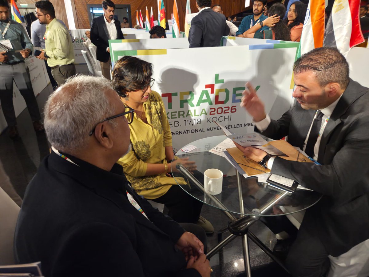 keraprojet's tweet image. KERA @ TRADEX 2026: Success Amplified! 📷

The KERA Pavilion buzzed with interest from global industry leaders.

By the successful engagement and partnerships fostered, positioning Kerala for global agri-trade.
#KERAProject #TRADEX2026 #Kochi #Kerala #WorldBank #AgriBusiness