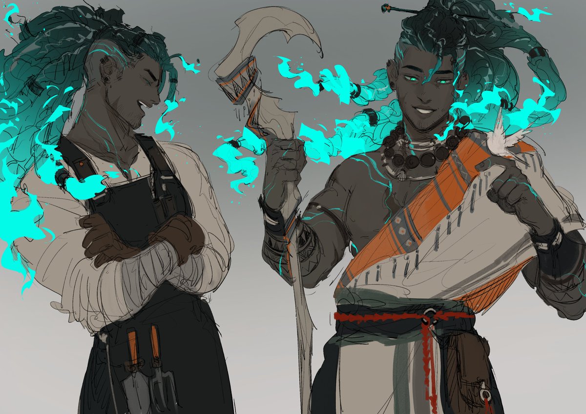 My new DND blorbo;;; Look at him please