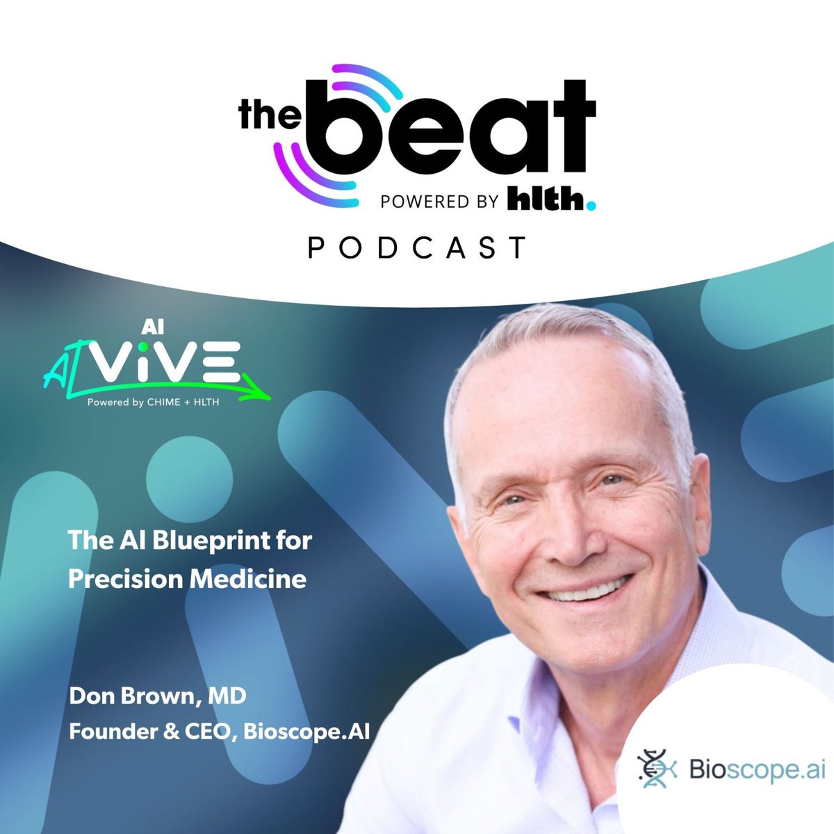 New AI @ ViVE podcast is out!

Our CEO Don Brown joins Sandy Vance to talk about how AI-driven clinical personas are turning massive biological datasets into real-world precision care.

🎧 Listen to the full episode here: hubs.li/Q043P7Pv0

#Longevity #Bioscopeai