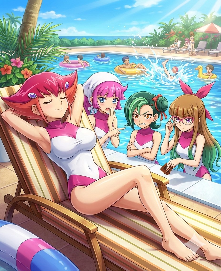 Birilillo's tweet photo. Are they jealous? Why, in your opinion? 😉☺️
#yugioh #yugioh_zexal #yugioh_sevens #kotori_mizuki #tori_meadows #romin_kirishima #anna_kozuki #ohdo_yuamu #anime #fanservice https://t.co/nG2yV4JhxK