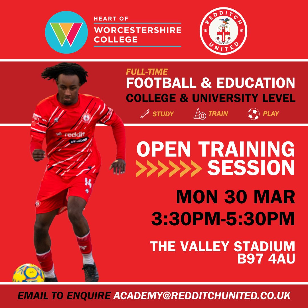 Redditch United Academy tweet media