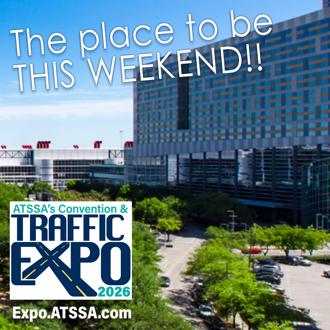 ATSSAHQ's tweet photo. #ATSSA has arrived in Houston to kick off the Annual Convention &amp; #TrafficExpo2026 tomorrow with #ATSSFoundation Golf &amp; Sporting Clays! Then join us Feb 22 for uninterrupted Educations Sessions, 8:30 am-2 pm, followed by an exciting Welcome Party on the show floor! See you here! https://t.co/YBf52p7191
