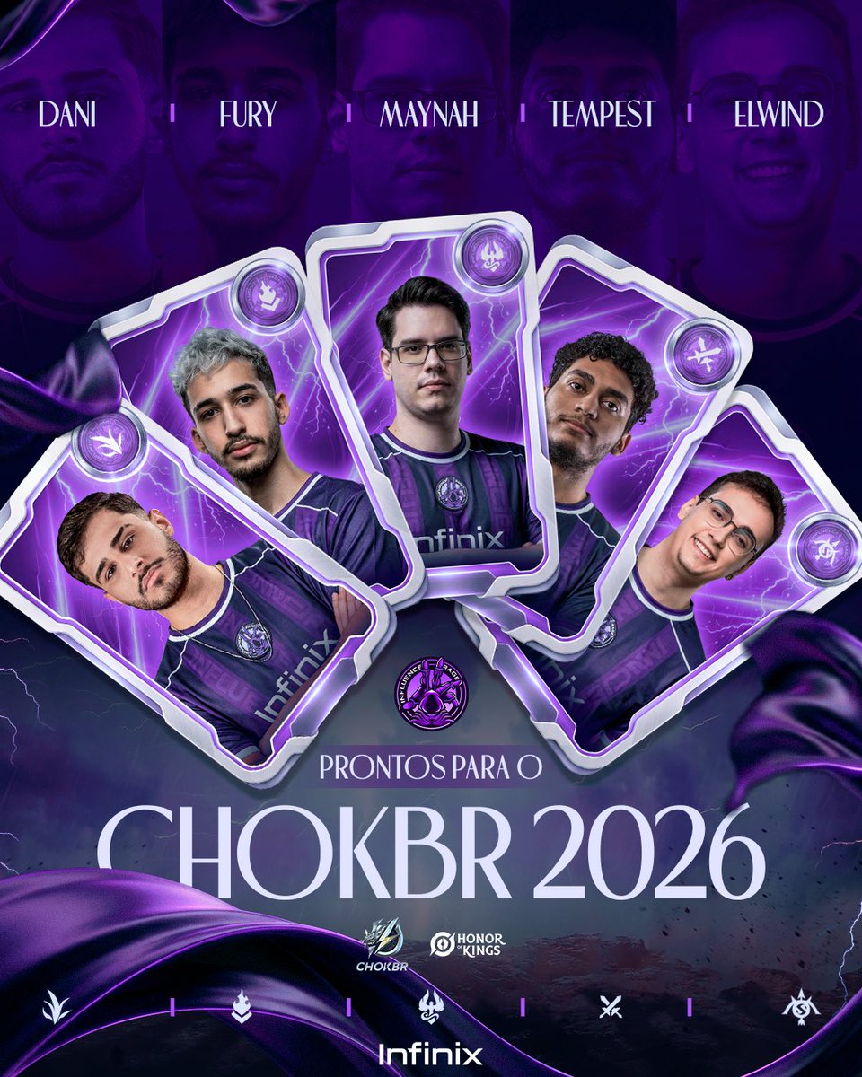 inf_rage's tweet image. O draft está feito.
A preparação também.

Bem vindos ao CHOKBR2026!  @HoK_BR @HoKEsports