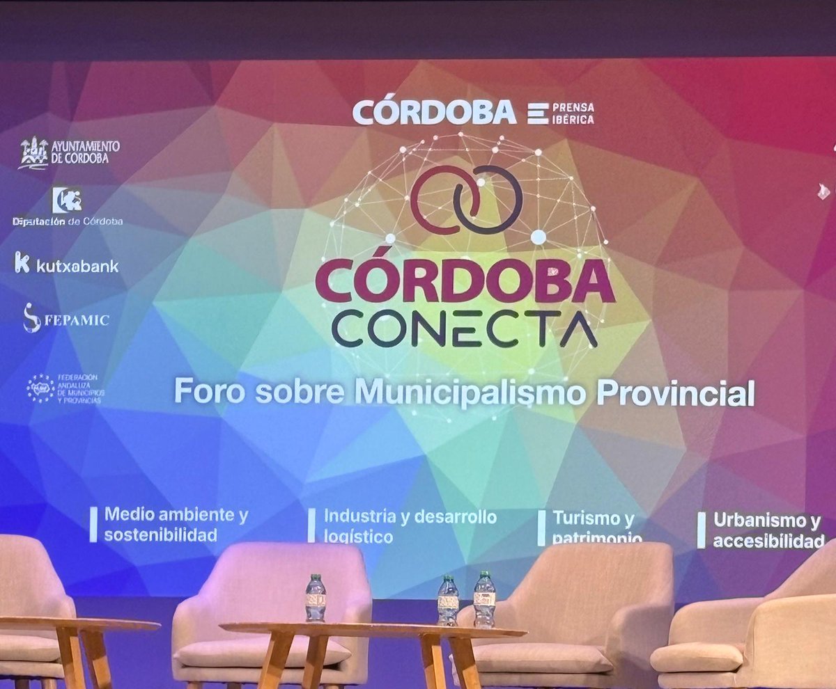 ATRADECO's tweet photo. Foro sobre Municipalismo Provincial en Córdoba. Impulsar municipio e industria es impulsar el futuro de la provincia. #Industria  #Córdoba #logistica #empleo https://t.co/HWn2fnncbO