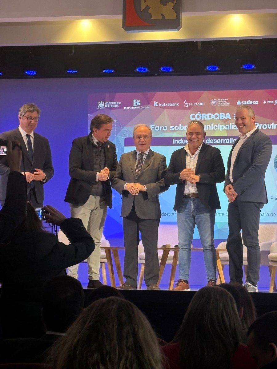 ATRADECO's tweet photo. Foro sobre Municipalismo Provincial en Córdoba. Impulsar municipio e industria es impulsar el futuro de la provincia. #Industria  #Córdoba #logistica #empleo https://t.co/HWn2fnncbO