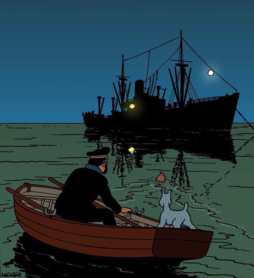 RuizVidal7's tweet photo. Hergé https://t.co/Djtg9kjGZV