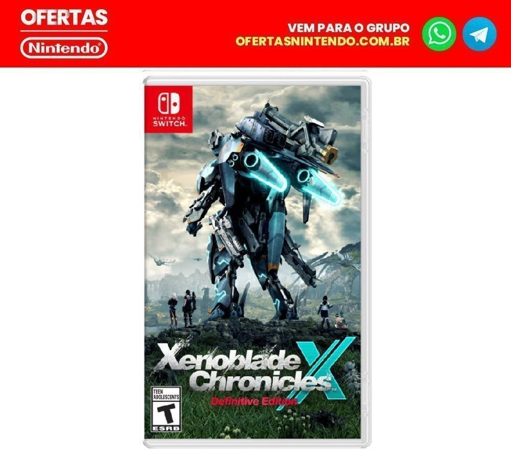 Para quem quiser pegar a versão de Switch 1 de Xenoblade X mais em