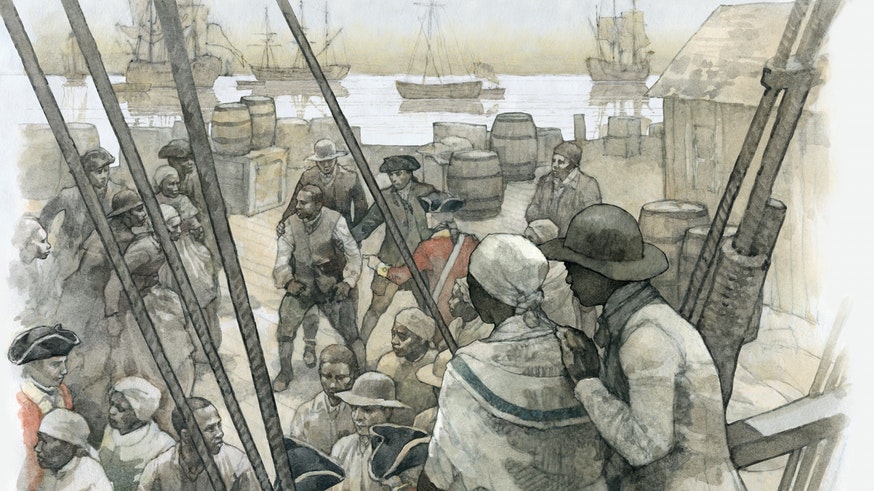 AmRevMuseum's tweet photo. Meet Andrew, Deborah, Eve, Jack, and London, five real people of African descent who lived in war-torn Virginia in 1781 whose stories are told through research-based first-person narratives in our online interactive, Finding Freedom. #BHM

Explore: https://t.co/NsqsUGQqoW https://t.co/1SCB2GFNvy