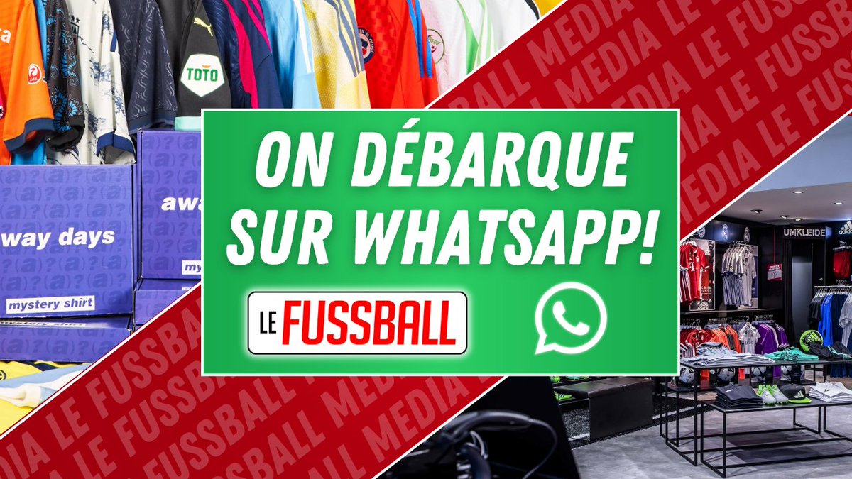 Marre que l’algorithme vous cache nos meilleurs bons plans ? 😤

Entre les Mystery Boxes à 28€, les promos et codes exclusifs, beaucoup d'entre vous arrivent trop tard !

On ouvre donc Le Fussball - Alertes Bons Plans sur WhatsApp. 

🚀 Accès direct via liens affiliés
🚀 Alertes