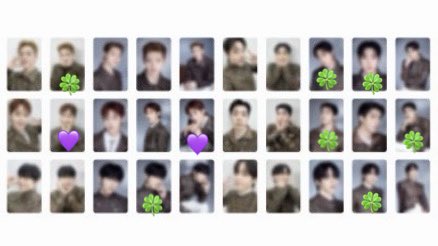 ONF オネノプ トレカ交換 譲：画像1.2.3 求：画像4 💜優先.🍀 MD：同種