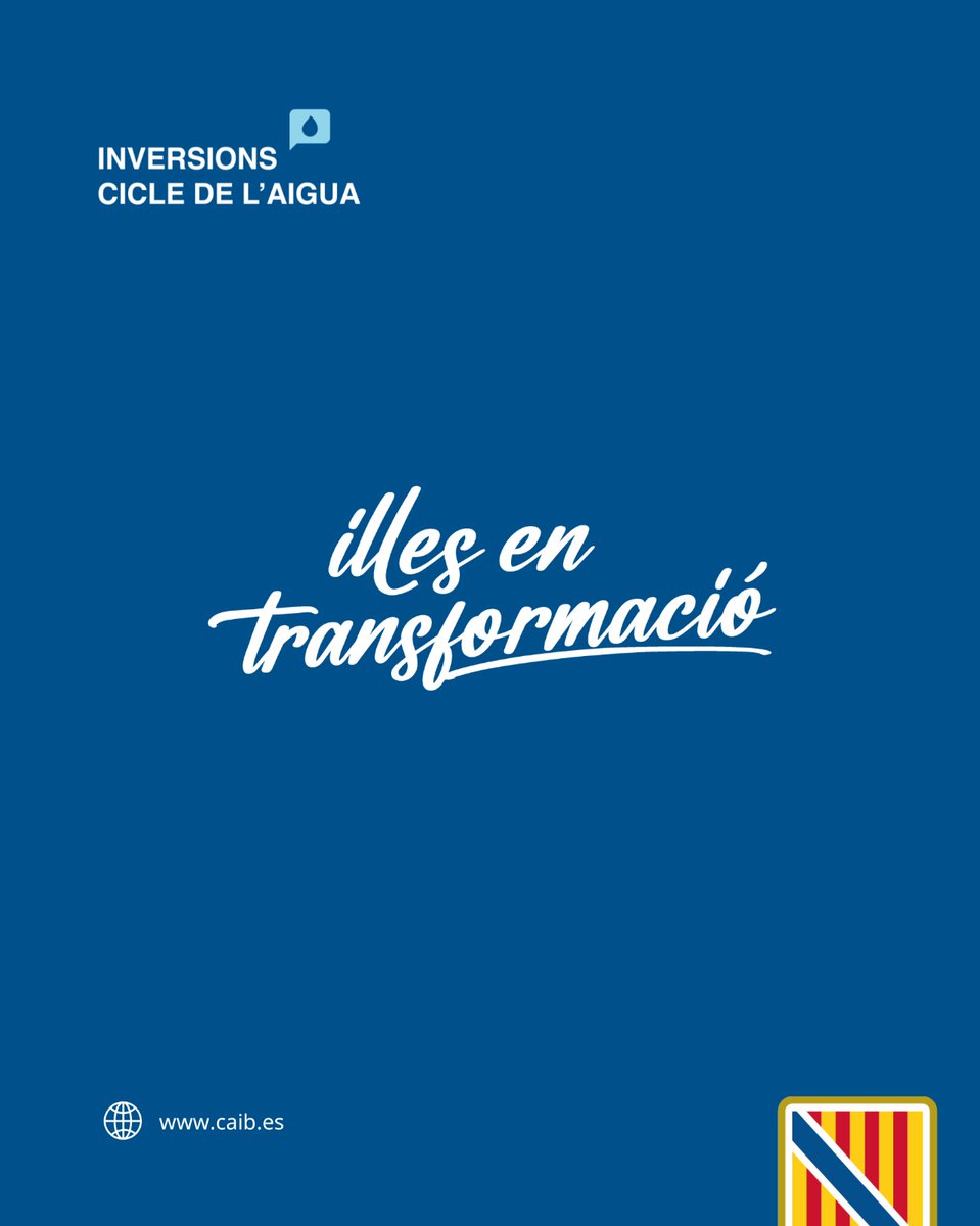 cmar_ib's tweet image. 💧 Més de 5,4 M€ de l’ITS per reforçar les infraestructures hidràuliques de la Mancomunitat del Pla de Mallorca.

Actuacions a 14 municipis per modernitzar xarxes, dipòsits i drenatges i millorar l’eficiència del cicle de l’aigua.

Una inversió dins el Pla Illes en Transformació