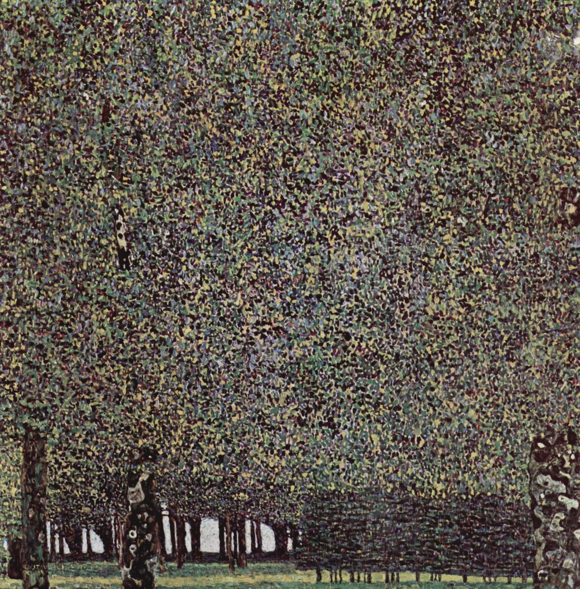 Park, 1910 #artbots #klimt