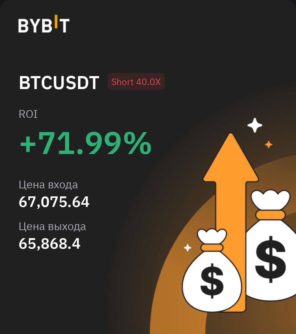 Tradergalt's tweet photo. A good Bitcoin position, +4.2% to the deposit https://t.co/fgC3fPcmhs
