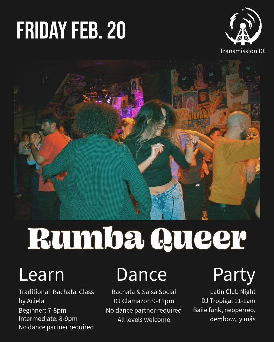 Tomorrow its Rumba Queer, come learn Bachata! 

posh.vip/e/rumba-queer-…