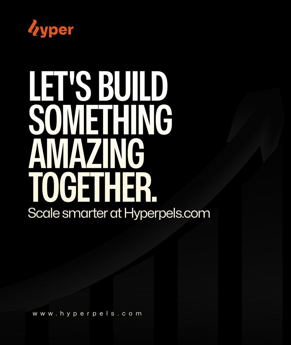 OlomolaTejumade's tweet photo. The best products are built on a shared obsession with Excellence. If you’re ready to move beyond "local" and command the global market, we’re ready to build with you. 🚀
Scale Smarter. Build Better. 💥
The journey starts here: https://t.co/wKdMefTJkf
#HyperPels #brandingagency #devagency