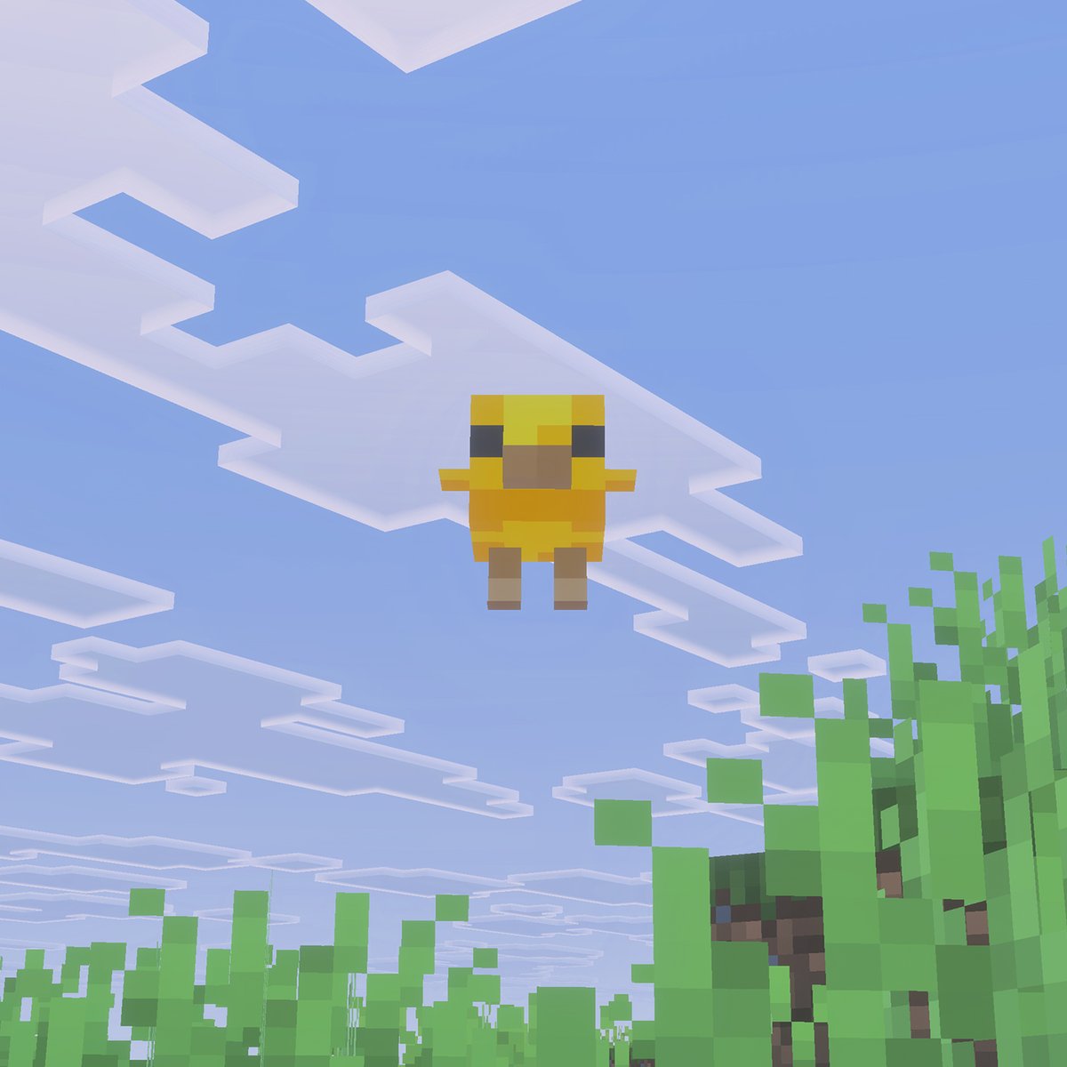 Minecraft tweet media