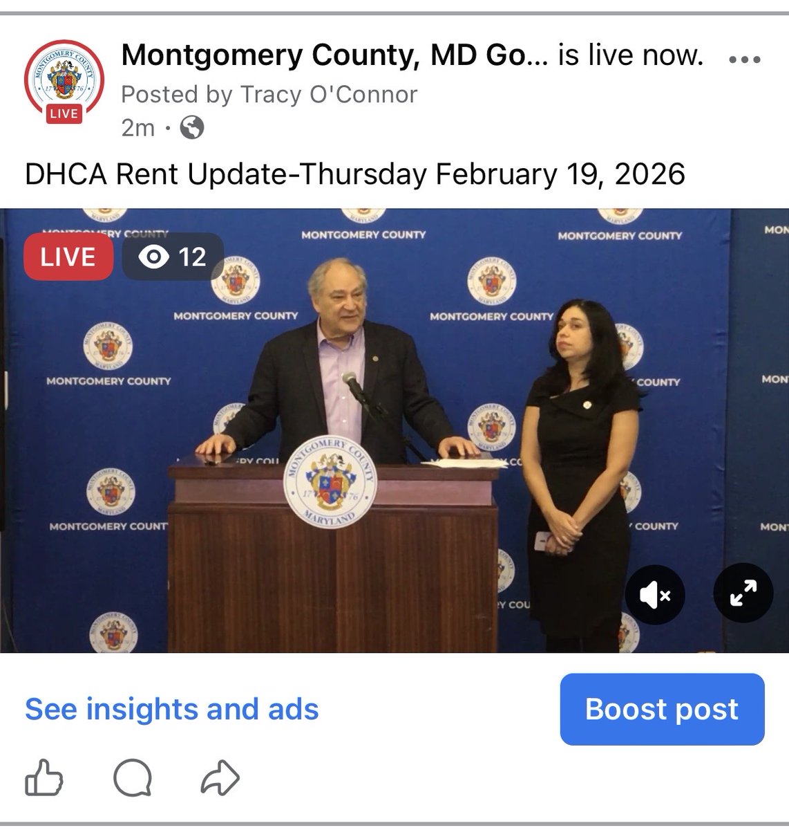 Montgomery County, MD - County Exec Marc Elrich tweet media