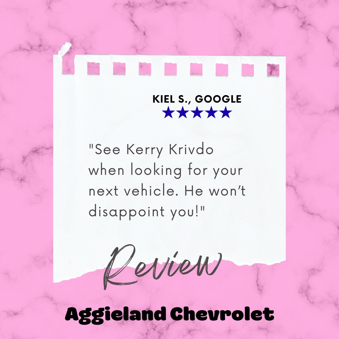 TomLightChevy's tweet photo. Keil, thank you for the great recommendation! We’re thrilled to hear that Kerry Krivdo provided such a positive experience. We truly appreciate your support and look forward to helping you again in the future! https://t.co/H1yac7IH67