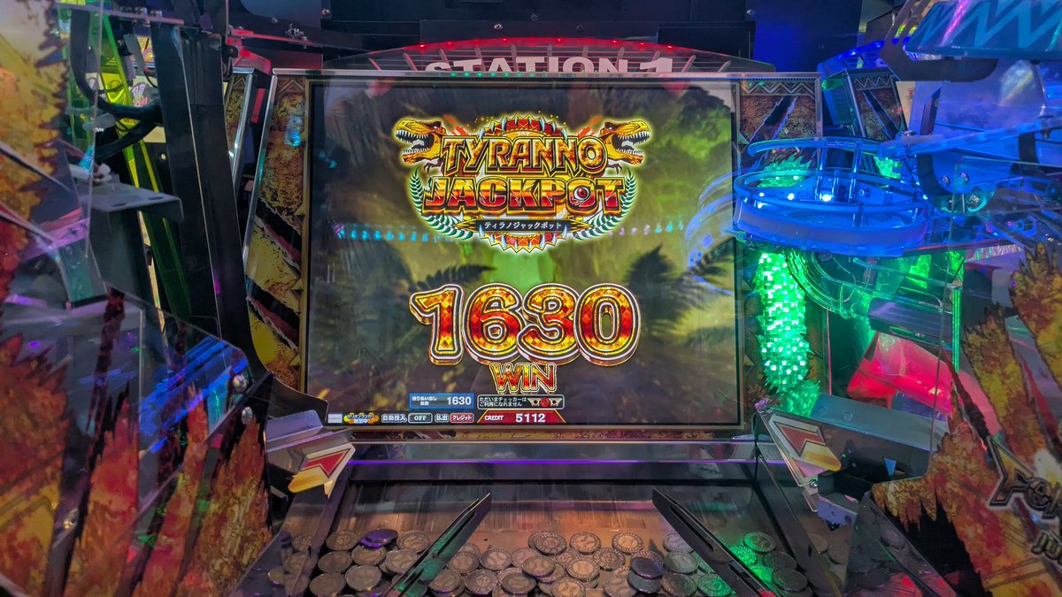 legendmillion's tweet photo. 恐竜初プレー
JPCはビミョーにヒリつくからおもろいけど通常時… https://t.co/Znc1w0AOgX