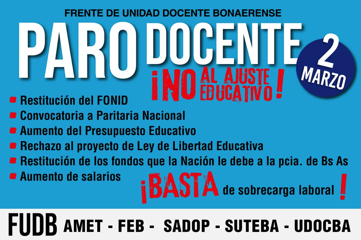UDOCBA Central tweet media