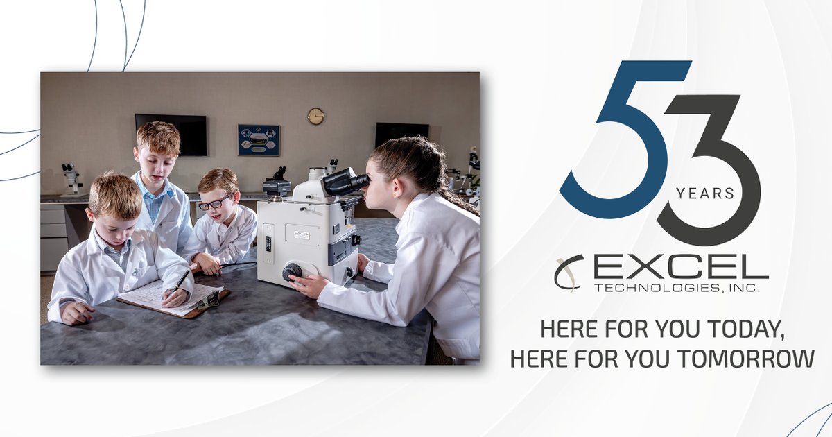 ExcelTechInc's tweet photo. Celebrating 53 years of excellence in #OpticalScience! From Springfield, MA, to a trusted name in precision #optics, we’re proud of our journey and grateful to our customers. Delivering high-quality solutions and exceptional service—then and now. https://t.co/yvxSxKMOjA https://t.co/B01kBIsMZW