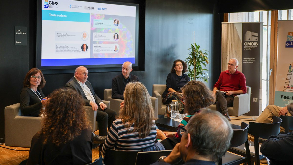 GTRecerca's tweet photo. #CMCiB co-organised a #CafeGIPS session on the challenges and opportunities of alternative models to animal experimentation in biomedical research
The session brought together experts from research, bioengineering and industry, aligned with the #3Rs
🔗 https://t.co/QSPKHHx7FS https://t.co/wZ6wIUbKQ0