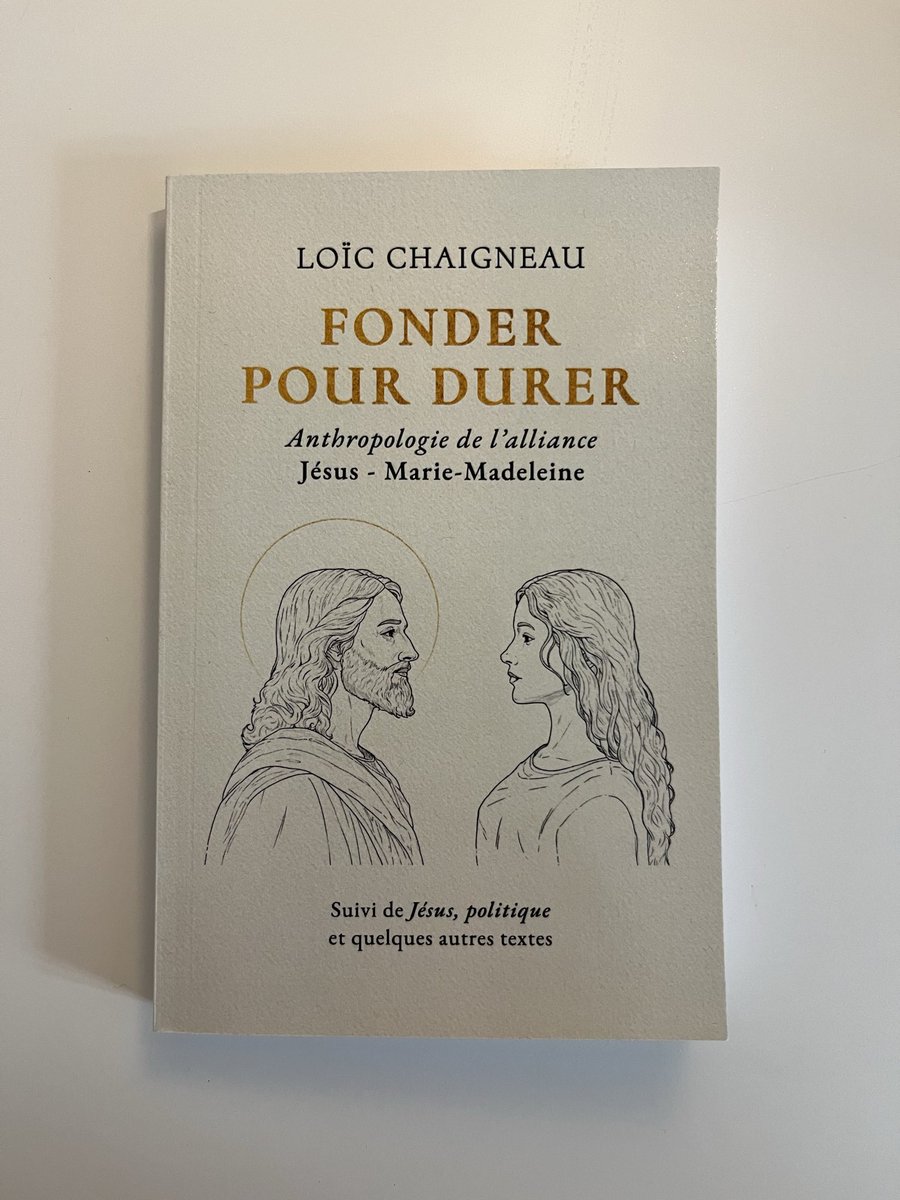 IHT_fr's tweet photo. 📖 FONDER POUR DURER, NOUVEL OUVRAGE DE LOÏC CHAIGNEAU 📖

Restituer le bouleversement anthropologique que représente l’institution chrétienne du couple, ainsi qu’il s’incarne dans les figures de Jésus et Marie-Madeleine... https://t.co/Gjpa7HjNEh