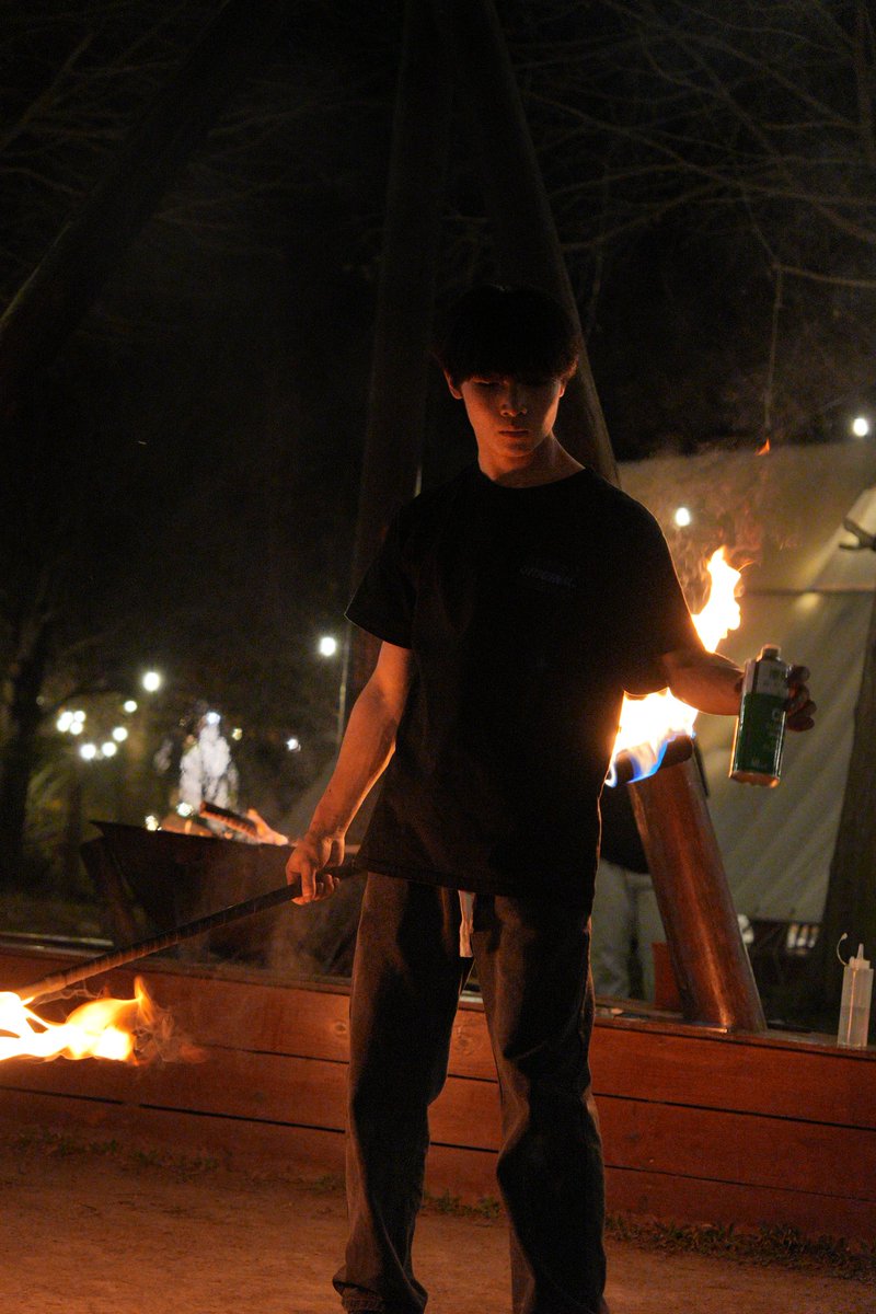 ouininn's tweet photo. Fire dance火舞 x Campfire營火
#Sony #a6700 #camping #Fire https://t.co/hReZtsP1qs