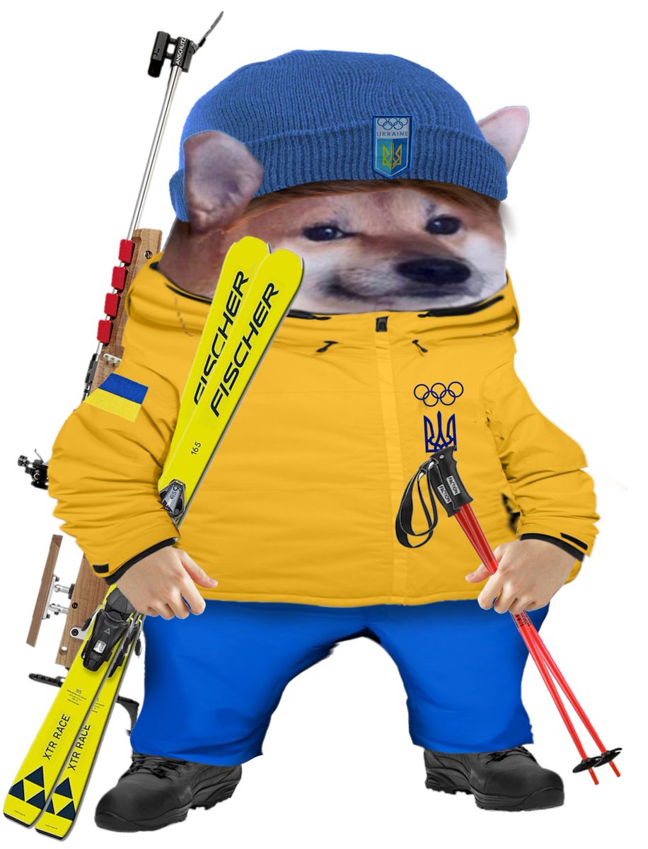 The forge is making fellas of the Ukrainian Winer Olympic squad.
Here is Bohdan Borkovskyi, competing in the 10 km Sprint Biathlon.
Remembrance is not a violation!  
Consider making a donation to any cause you support and we'll keep making them.
#NAFOlympics 
<a href="/Official_NAFO/">North Atlantic Fella Organization</a>