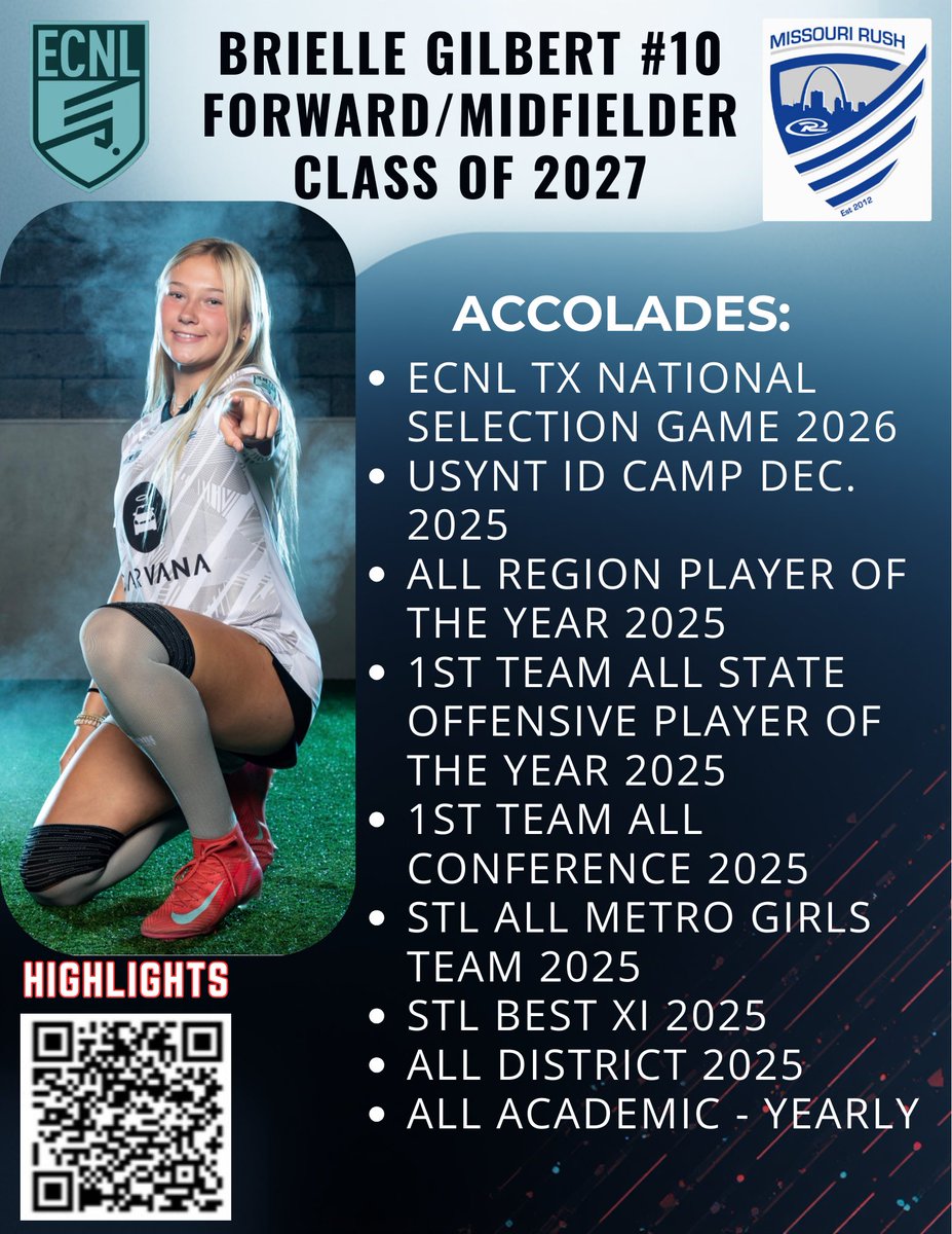 Brielle Gilbert (2027 forward) tweet media