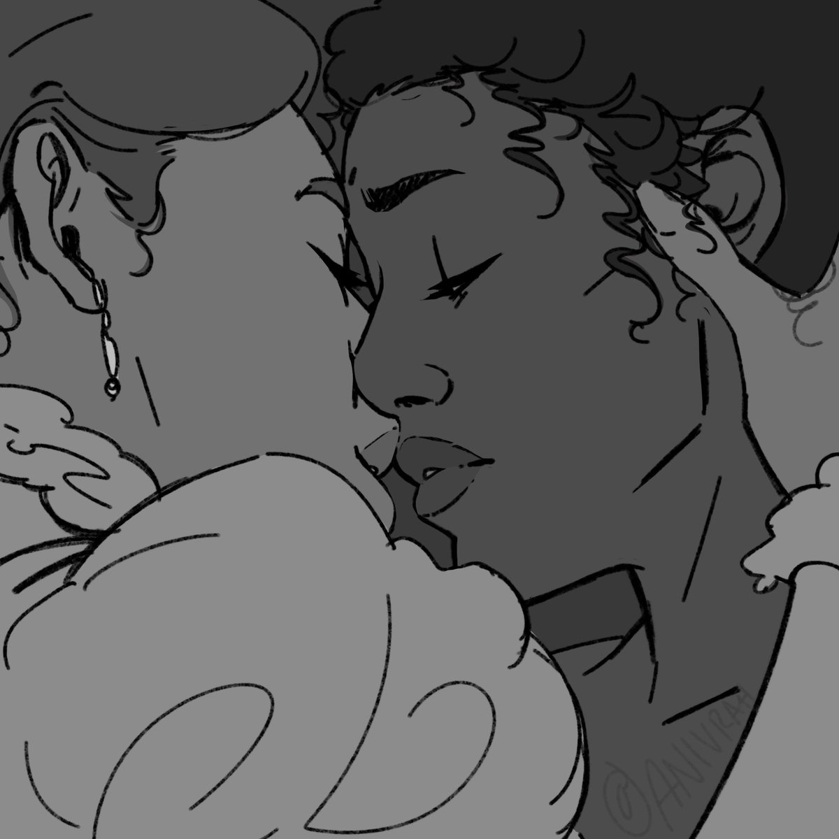 Chat be honest can you tell I referenced that Kanthony scene but flipped it around (wicked witch)
#franchaela #BridgertonS4 #bridgerton