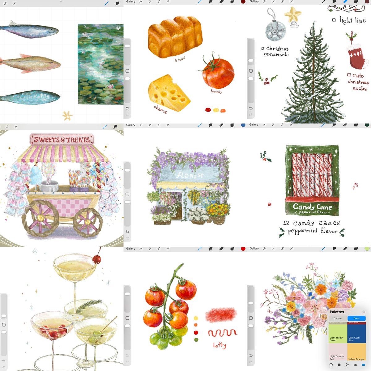 I just make artwork (in process) 👩🏻‍🎨