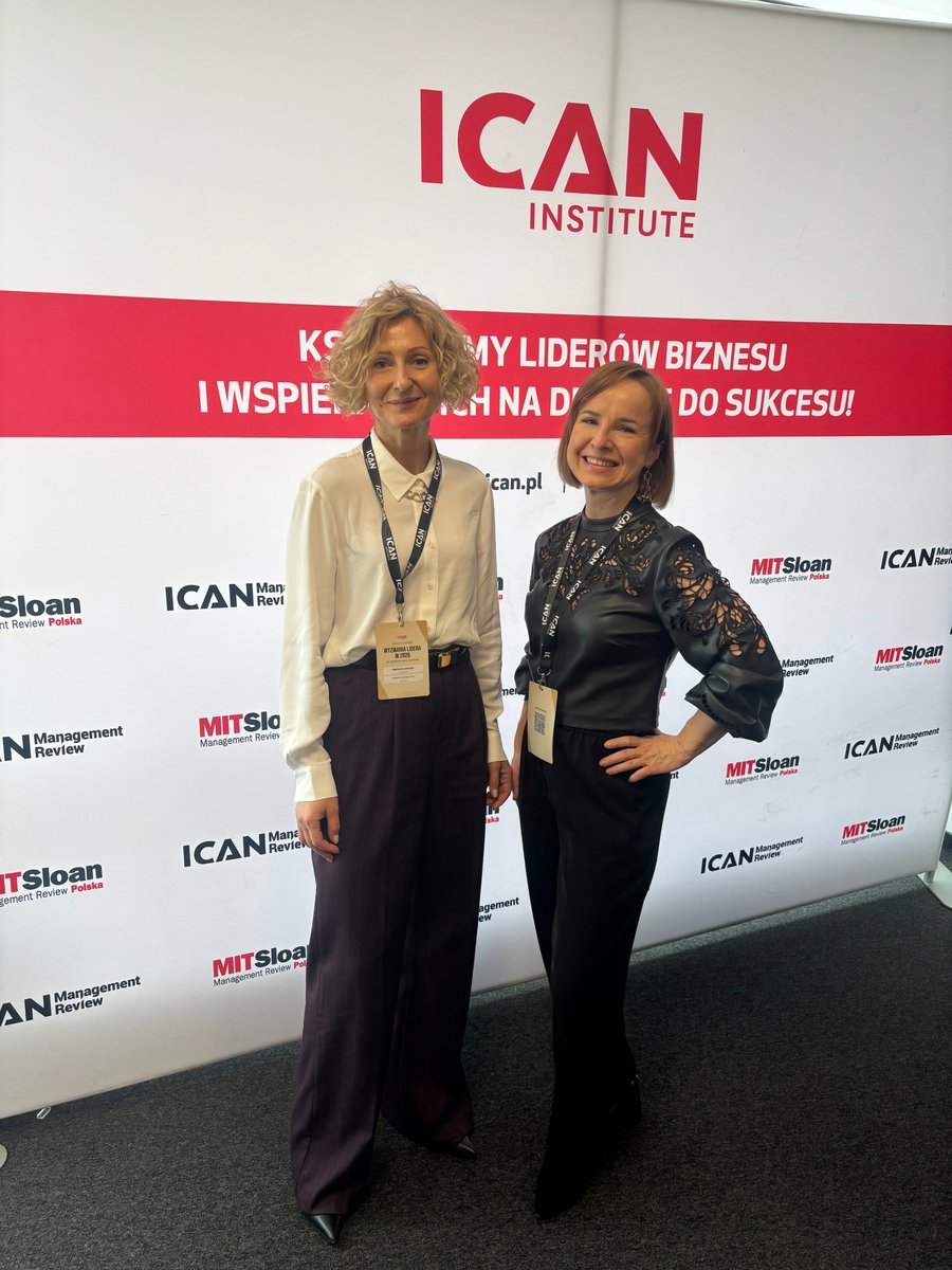Dziś w ICAN rozmawialiśmy o tym, co naprawdę czeka liderów w kolejnych latach: AI zmienia tempo gry, ale odpowiedzialności za strategię i ludzi nie da się zautomatyzować. 🔥
Do zobaczenia na kolejnych wydarzeniach ICAN: ican.pl/wydarzenia/sni…