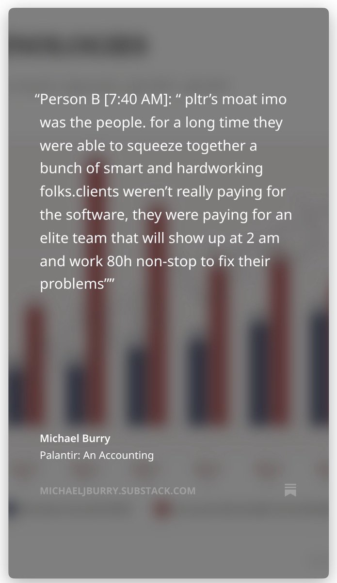 I tear into $PLTR’s 10-K and look into what some ex-Palantirians thought of my Palantir’s New Clothes piece. 

You cannot be invested in Palantir and not know what is in these posts.

Unlike the past, when MSM put words in my mouth, now that I am laying out all out, @cnbc et al