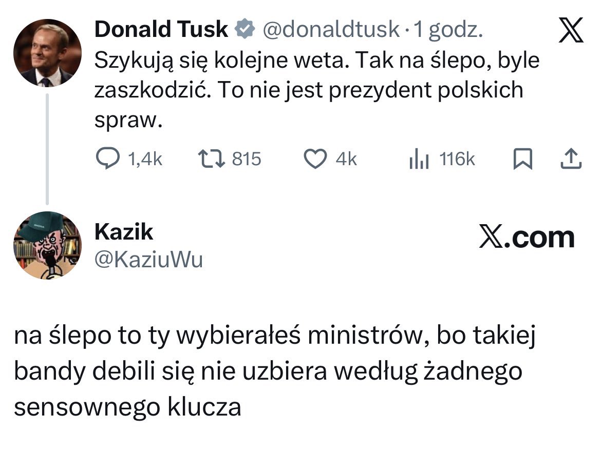Szczerbate dziadzisko z Sopotu znowu wlazło na grabie XD