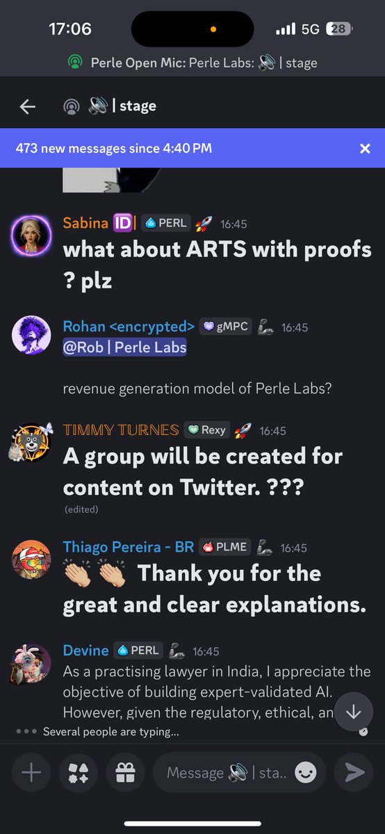 Just wrapped up another AMA on the Discord and honestly,it was a solid one.

The depth of insight shared was crazy. <a href="/Eazyxbt/">Eazy ⚡</a> handled like 501 questions in about 45 minutes 😂 detailed answers, no fluff. At this point I’m convinced he might be a bot 😂

From technical breakdowns