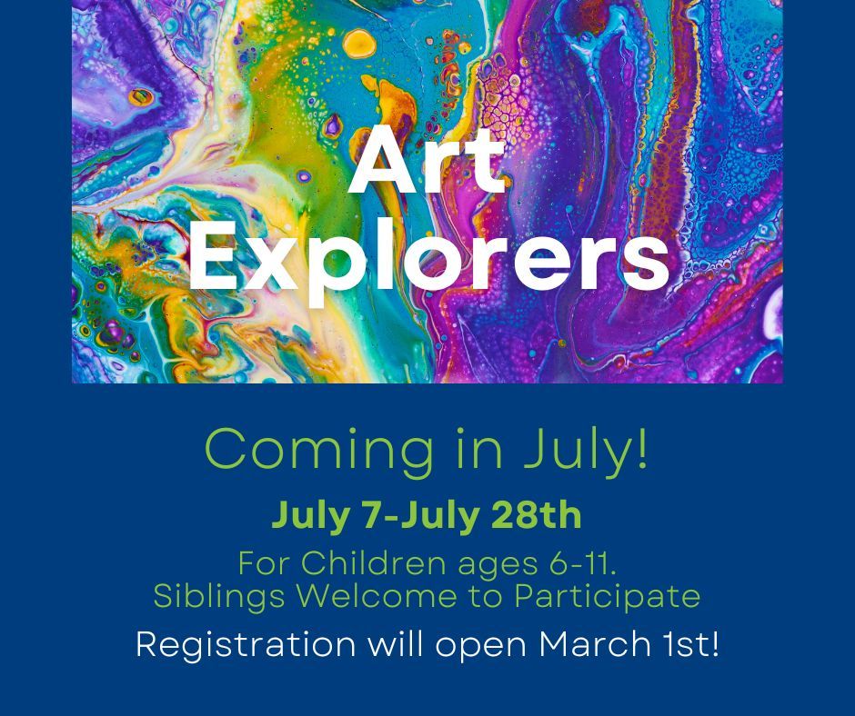 OneChildautism's tweet photo. We are excited to bring back Art Explorers for another summer! For more information- https://t.co/S4NiOAWZmY https://t.co/poSjz6W04u