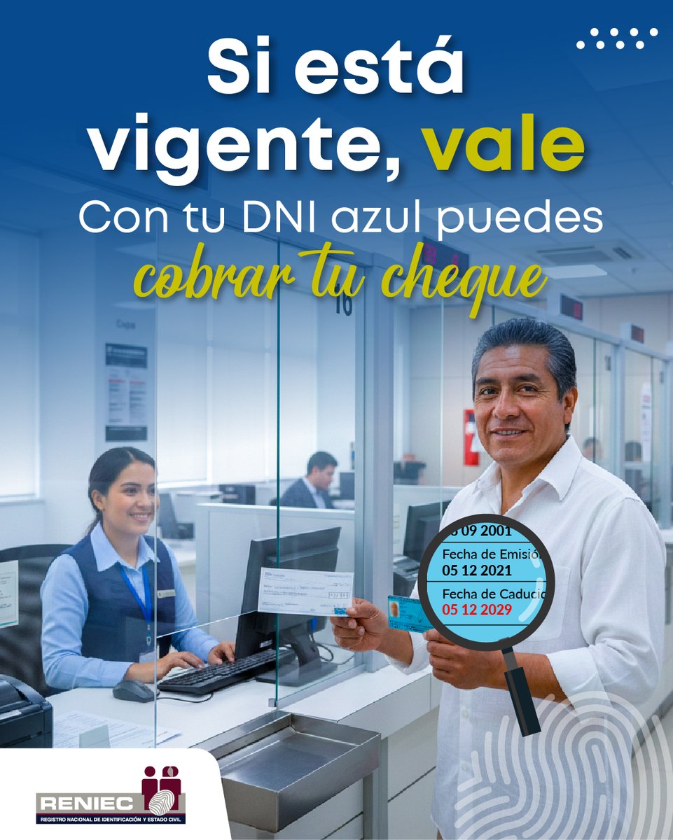 RENIEC PERÚ tweet media
