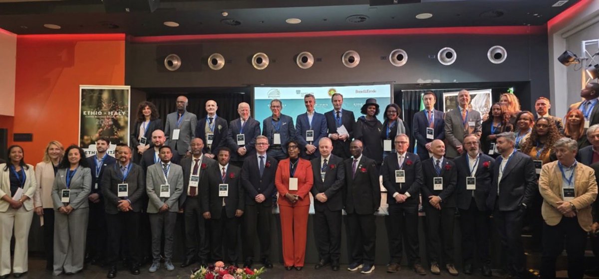 HambisaDemitu's tweet photo. Today, we officially launched efforts to connect the Italian coffee market with Ethiopian exporters and producers through the Ethio–Italy Coffee Business Forum held in Milan.
The initiative is designed to elevate and expand the current market to a more advanced and mutually beneficial level.

During the forum, the Ethiopian Coffee Association and the Italian Coffee Roasters Association reached an important agreement to collaborate closely on future market development and expansion.